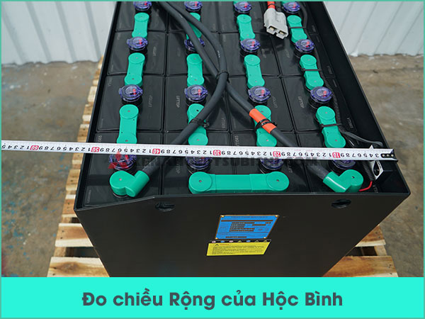 2. Kích thước chiều rộng của hộc bình điện.