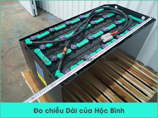 1. Kích thước chiều dài của hộc bình điện.