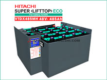 Bình điện Ắc Quy Xe Nâng Hitachi Lifttop 48V - 485Ah model: VTDX485MH