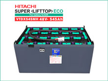 Bình điện Ắc Quy Xe Nâng Hitachi Lifttop 48V - 545Ah model: VTDX545MH