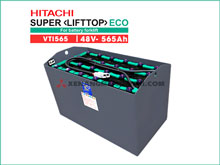 Bình điện Ắc Quy Xe Nâng Hitachi Lifttop 48V - 565Ah model: VTI565