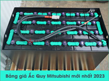 Giá ắc quy xe nâng Mitsubishi - Bảng giá mới nhất 2023