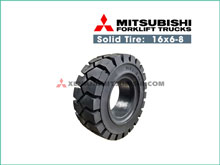 Lốp Đặc Xe Nâng Size 16x6-8 | Solid Tire 16x6-8 Mitsubishi 