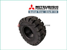 Lốp Đặc Xe Nâng Size 23x9-10 | Solid Tire 23x9-10 Mitsubishi 