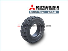 Lốp Đặc Xe Nâng Size 400-8 | Solid Tire 400-8 Mitsubishi 