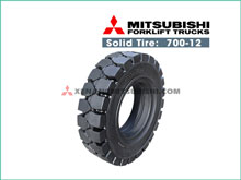 Lốp Đặc Xe Nâng Size 700-12 | Solid Tire 700-12 Mitsubishi 