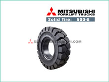 Lốp Đặc Xe Nâng Size 500-8 | Solid Tire 500-8 Mitsubishi 