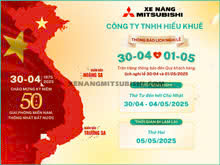 Thông Báo Lịch Nghỉ Lễ 30/04 và 01/05 năm 2025