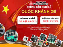 THÔNG BÁO LỊCH NGHỈ LỄ QUỐC KHÁNH 02-09-2025