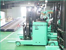 Xe nâng điện đứng lái MITSUBISHI RBS12NCB1 | RBS12CB1 | RBS12LCB1 MỚI 100%