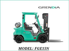 Xe nâng xăng - gas MITSUBISHI GRENIDA FGE15N MỚI 100%