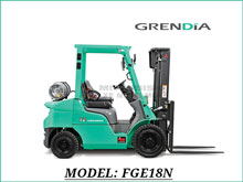 Xe nâng xăng - gas MITSUBISHI GRENIDA FGE18N MỚI 100%