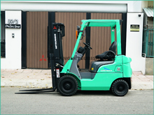 Xe nâng xăng - gas MITSUBISHI FGE15T