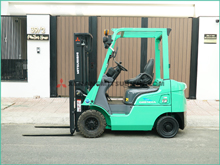 Xe nâng xăng - gas MITSUBISHI KFGE18T