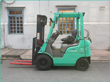 Xe nâng xăng - gas MITSUBISHI FGE10T