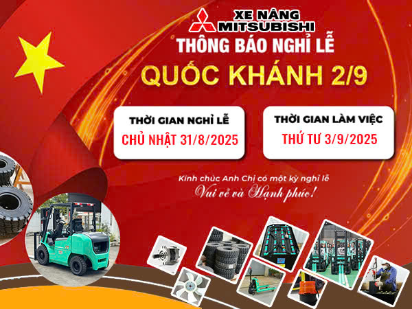 THÔNG BÁO LỊCH NGHỈ LỄ QUỐC KHÁNH 02-09-2025