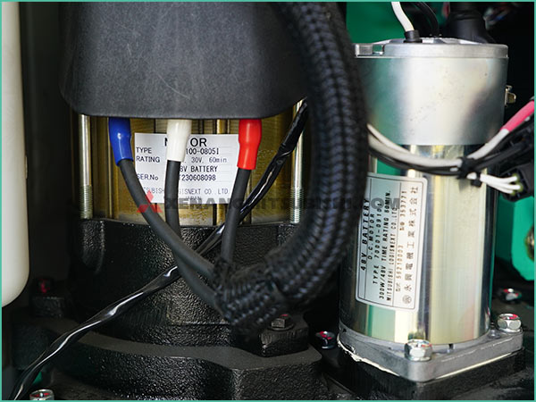 Xe nâng điện đứng lái MITSUBISHI RBS15CB1 | RBS15LCB1 MỚI 100%