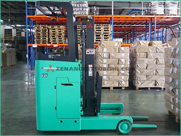 Xe nâng điện đứng lái MITSUBISHI RBS15CB1 | RBS15LCB1 MỚI 100%