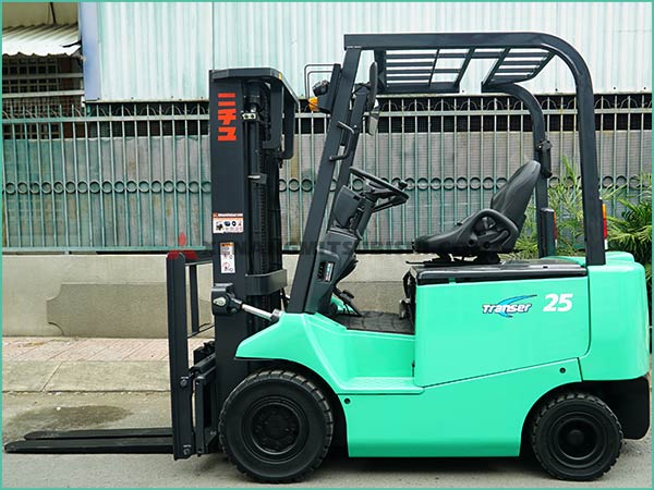 Xe nâng điện ngồi lái MITSUBISHI - NICHIYU - FB25PN-77B-300SF