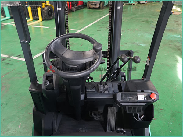 Xe nâng điện ngồi lái MITSUBISHI FB15CB MỚI 100%