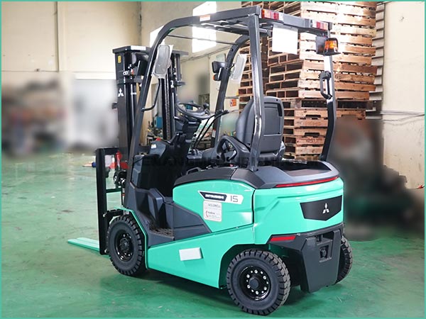 Xe nâng điện ngồi lái MITSUBISHI FB15CB MỚI 100%