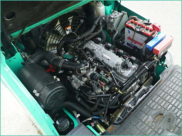 Xe nâng xăng - gas MITSUBISHI FGE15T