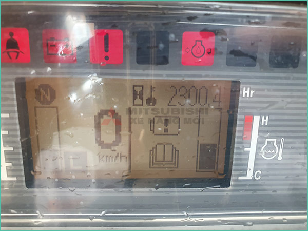 Xe nâng xăng - gas MITSUBISHI FGE10T