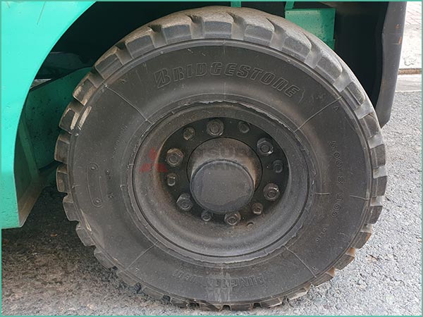 Xe nâng xăng - gas MITSUBISHI FGE10T